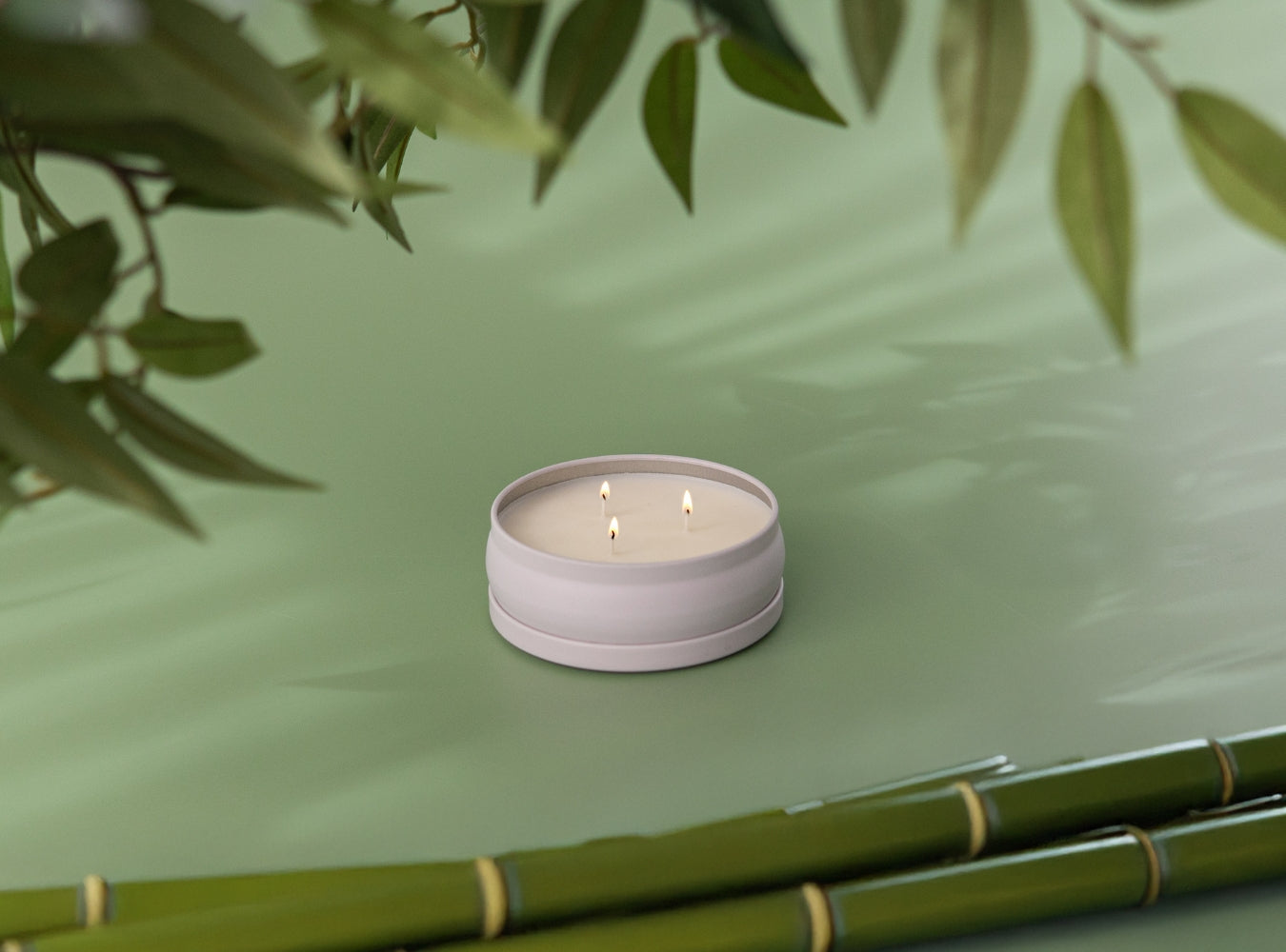 Bamboo 3-Wick Candle