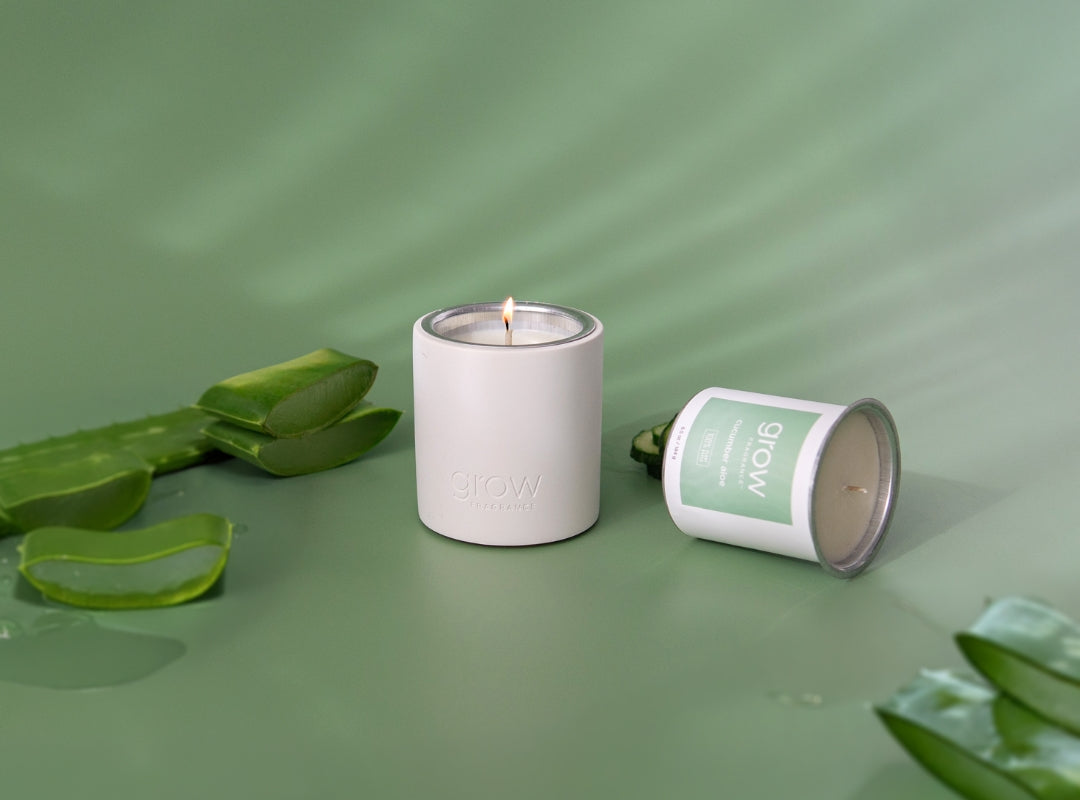 Cucumber Aloe Candle (Featured)