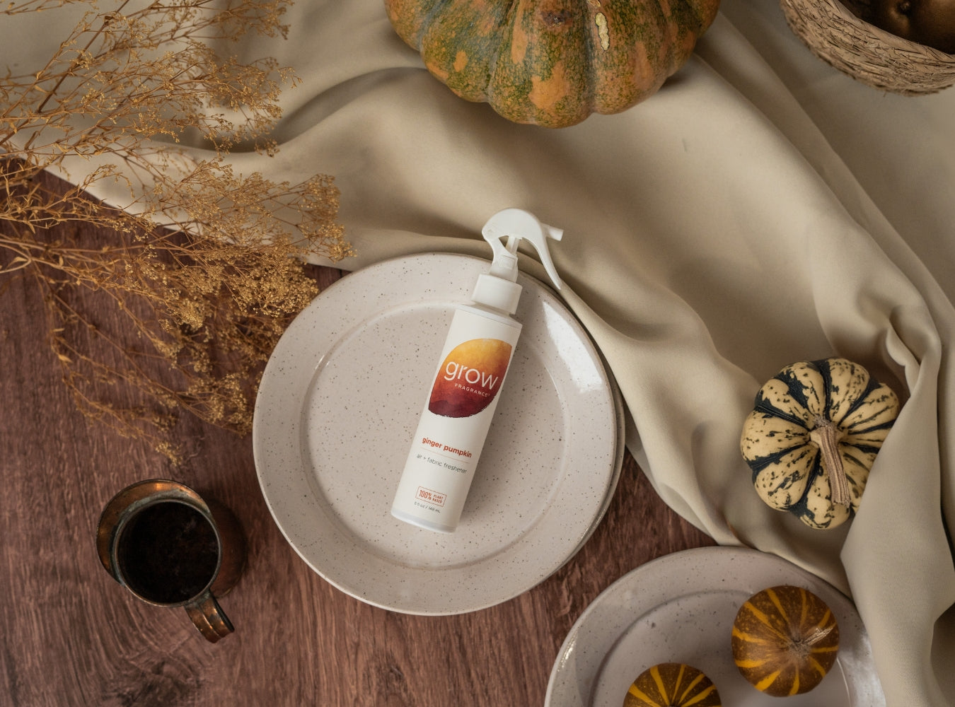 Ginger Pumpkin Air + Fabric Spray (featured)