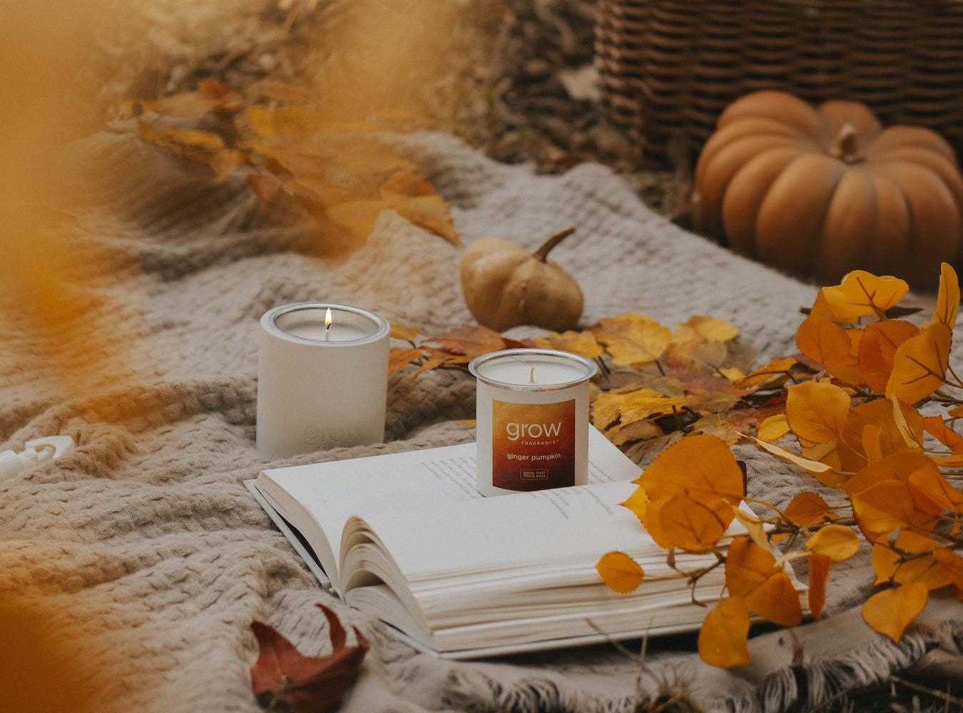 Ginger Pumpkin Candle (featured)