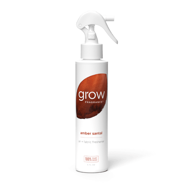 Amber Santal Air + Fabric Spray – Grow Fragrance